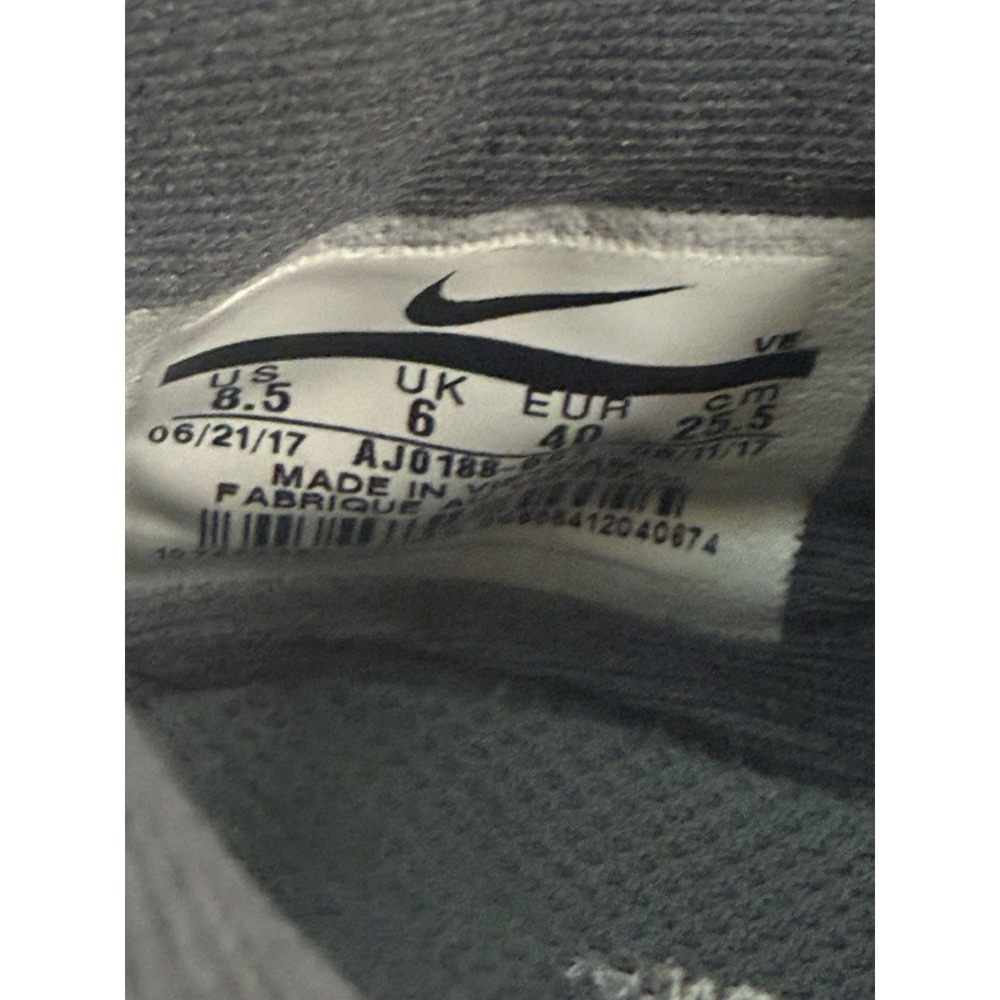 Nike Air Zoom Pegasus 34 Running Shoes Womens 8.5 Grey White Mesh AJ0188-001 - Picture 6 of 7